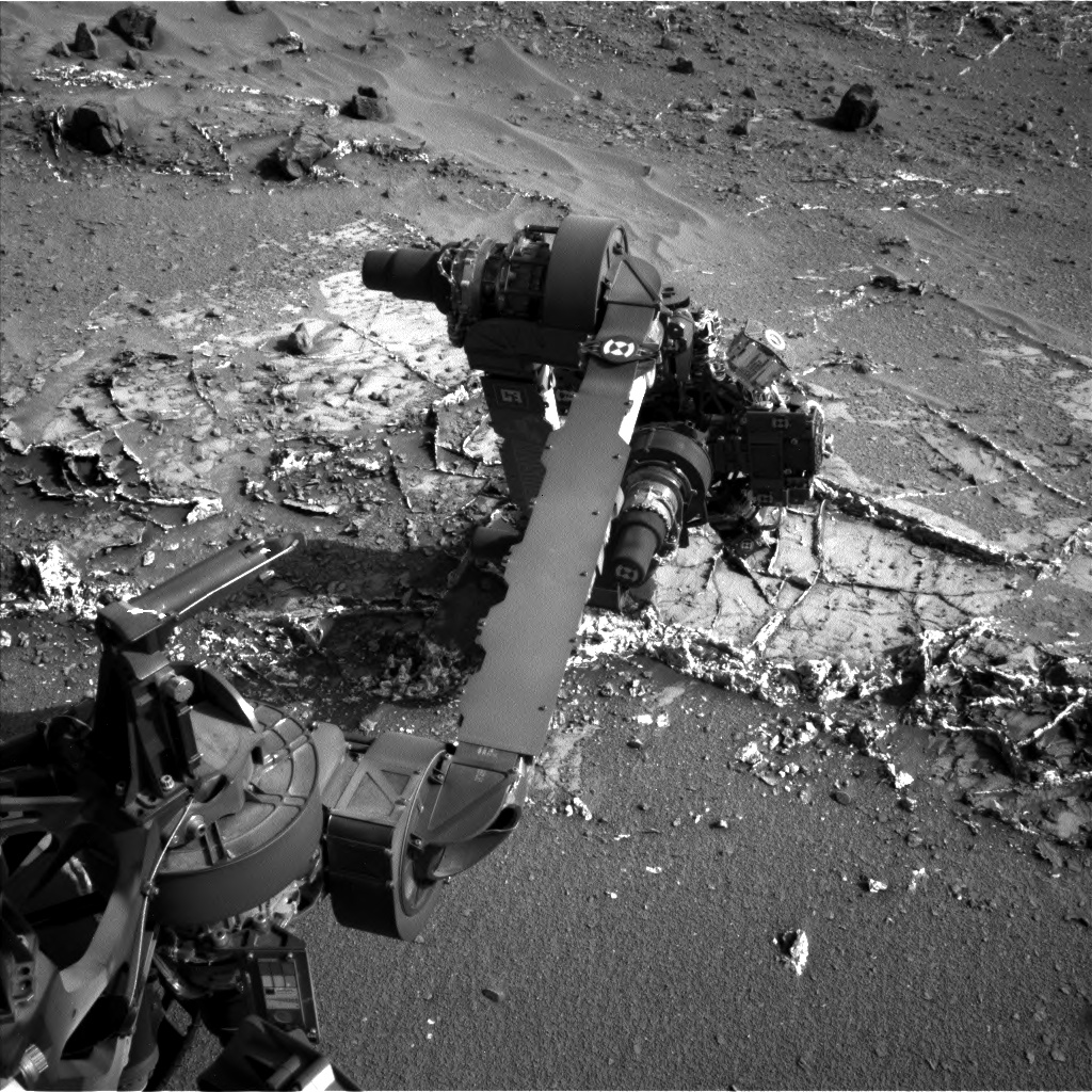 Nasa's Mars rover Curiosity acquired this image using its Left Navigation Camera on Sol 936, at drive 852, site number 45