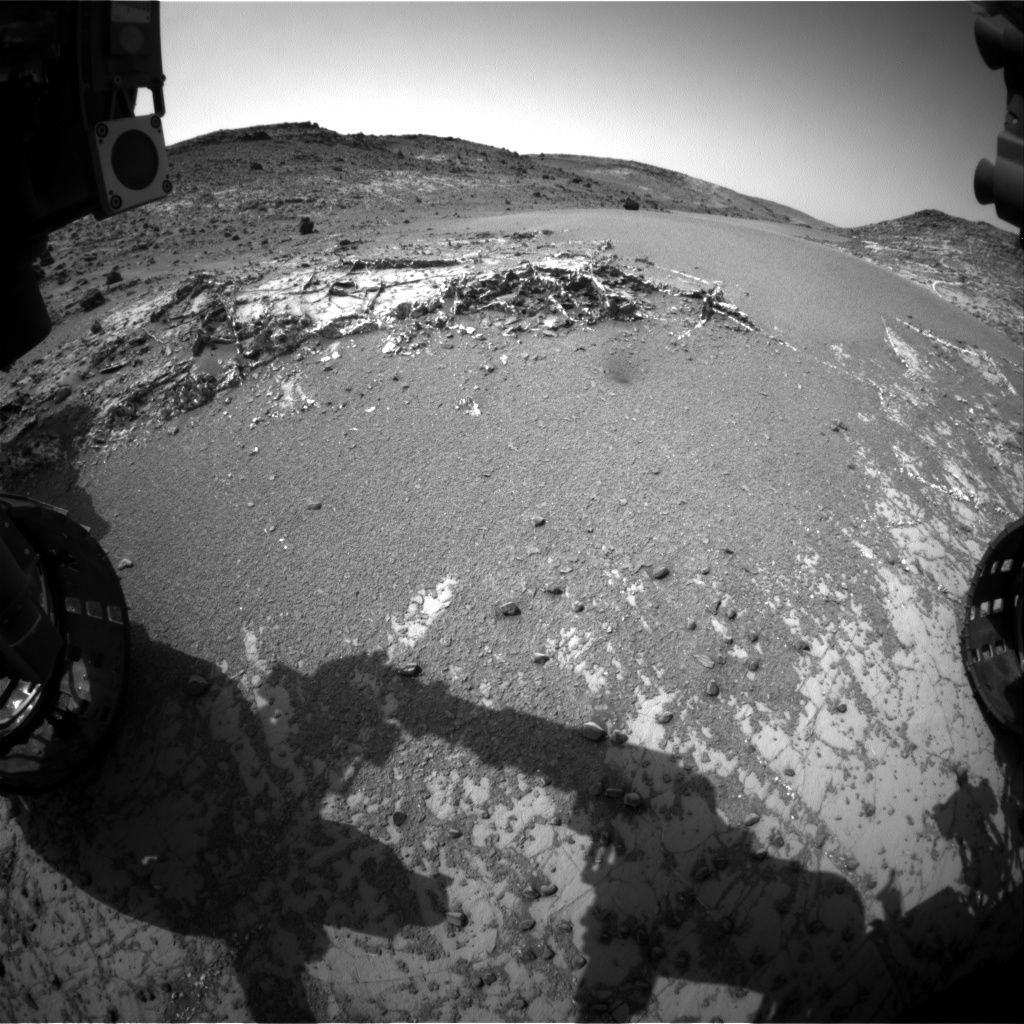 Nasa's Mars rover Curiosity acquired this image using its Front Hazard Avoidance Camera (Front Hazcam) on Sol 939, at drive 852, site number 45