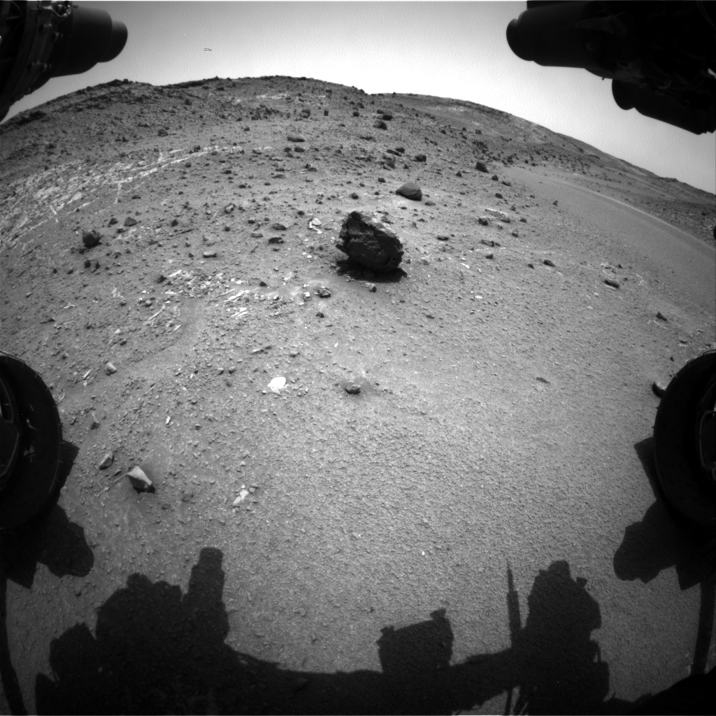 Nasa's Mars rover Curiosity acquired this image using its Front Hazard Avoidance Camera (Front Hazcam) on Sol 941, at drive 996, site number 45