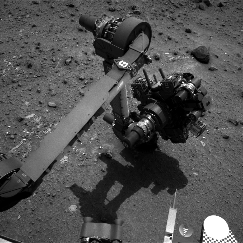 Nasa's Mars rover Curiosity acquired this image using its Left Navigation Camera on Sol 942, at drive 996, site number 45