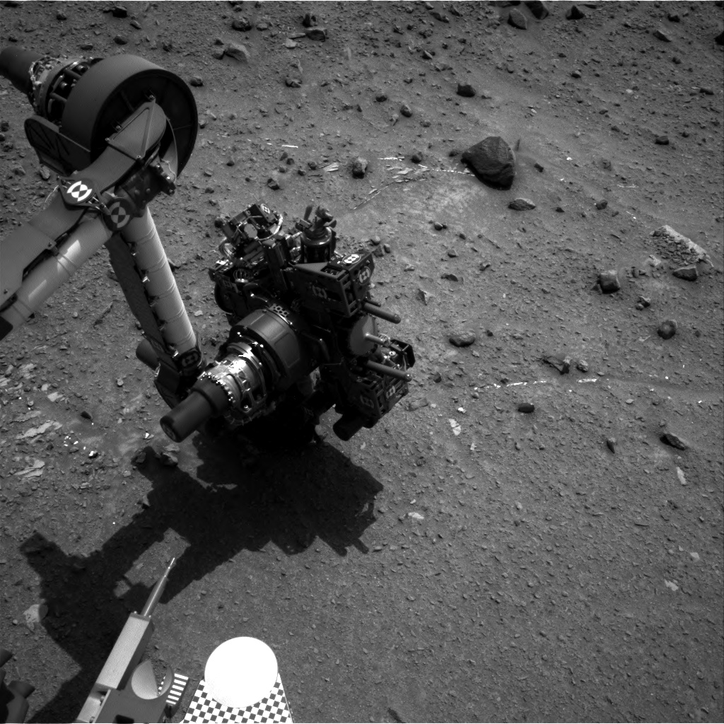 Nasa's Mars rover Curiosity acquired this image using its Right Navigation Camera on Sol 942, at drive 996, site number 45