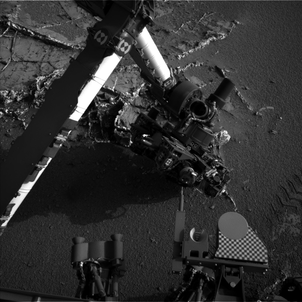 Nasa's Mars rover Curiosity acquired this image using its Left Navigation Camera on Sol 948, at drive 1108, site number 45