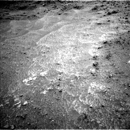 Nasa's Mars rover Curiosity acquired this image using its Left Navigation Camera on Sol 950, at drive 1372, site number 45