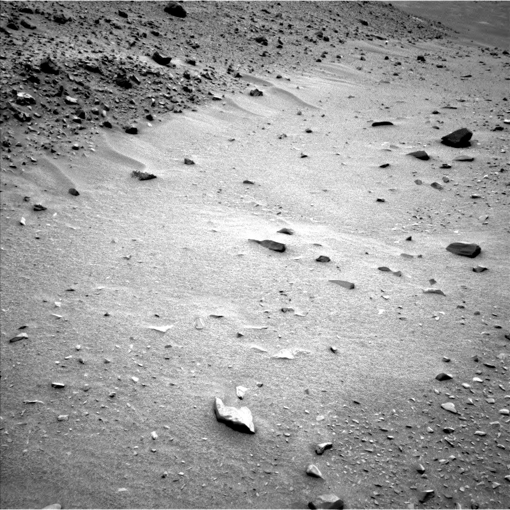 Nasa's Mars rover Curiosity acquired this image using its Left Navigation Camera on Sol 950, at drive 1522, site number 45