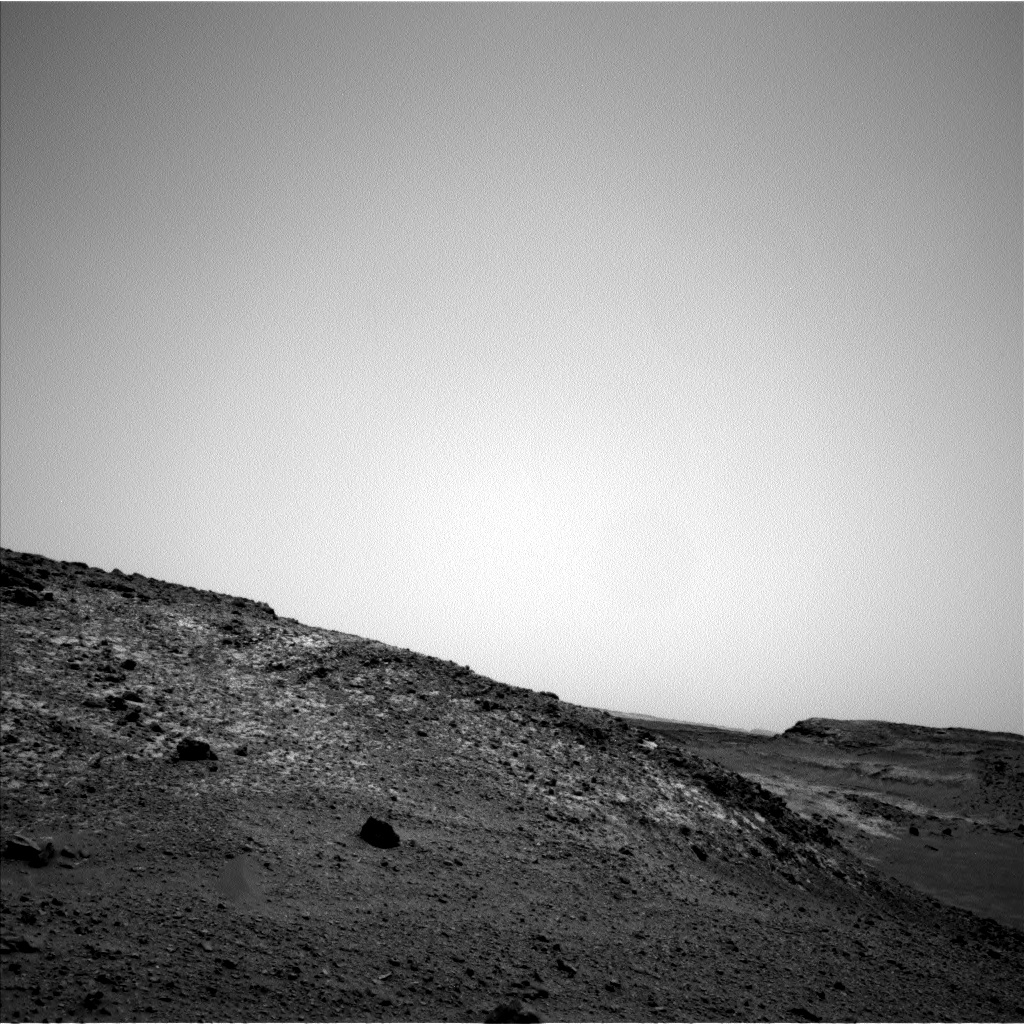 Nasa's Mars rover Curiosity acquired this image using its Left Navigation Camera on Sol 950, at drive 1558, site number 45