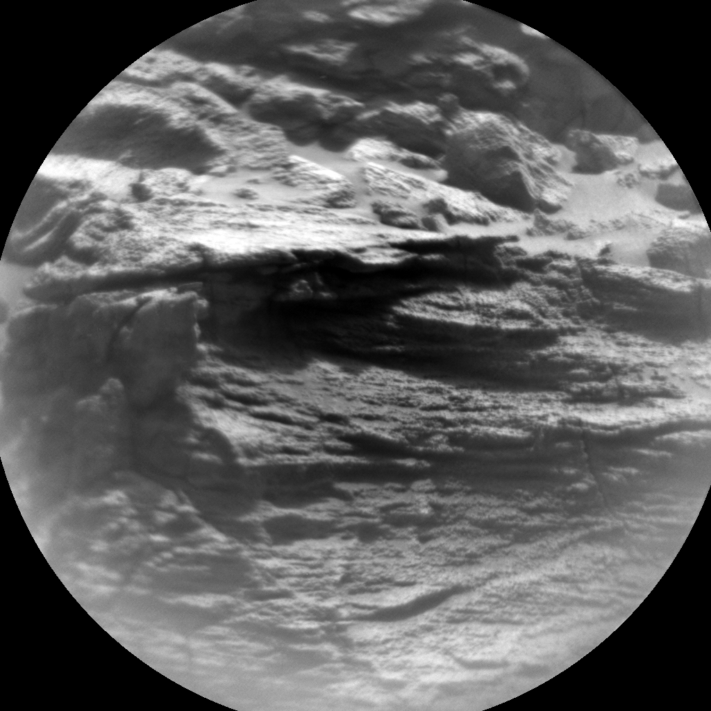 Nasa's Mars rover Curiosity acquired this image using its Chemistry & Camera (ChemCam) on Sol 951, at drive 1558, site number 45