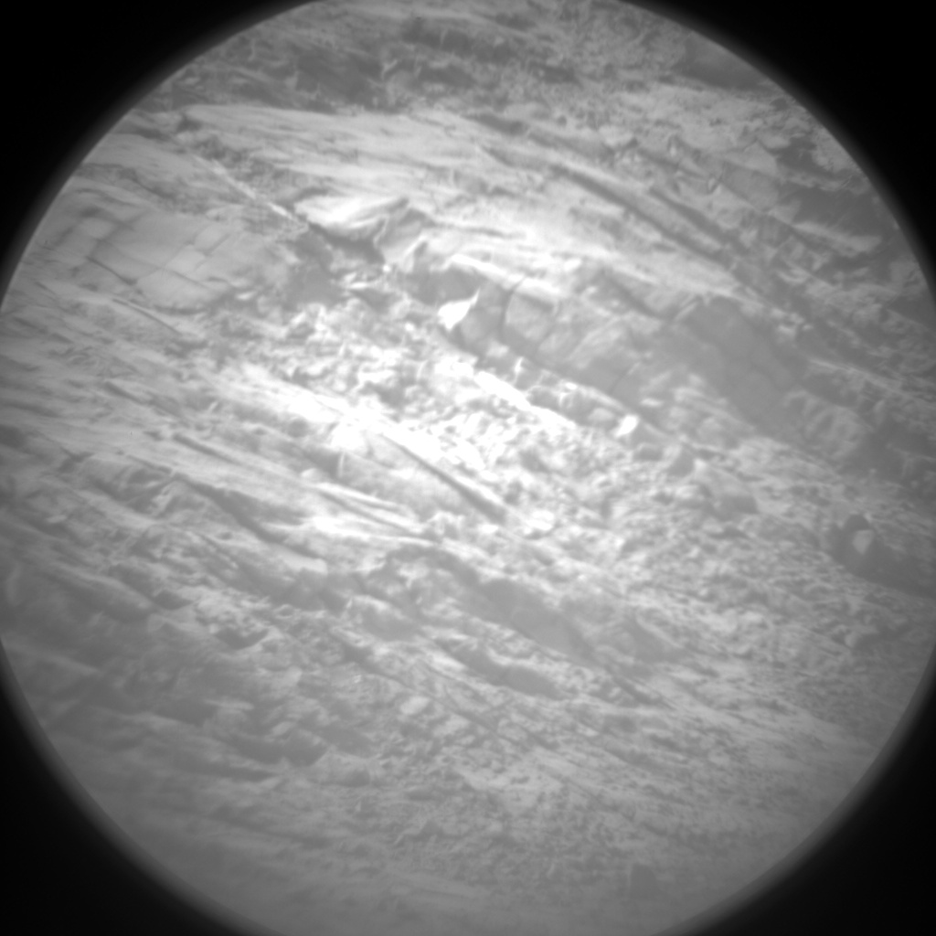 Nasa's Mars rover Curiosity acquired this image using its Chemistry & Camera (ChemCam) on Sol 952, at drive 1696, site number 45