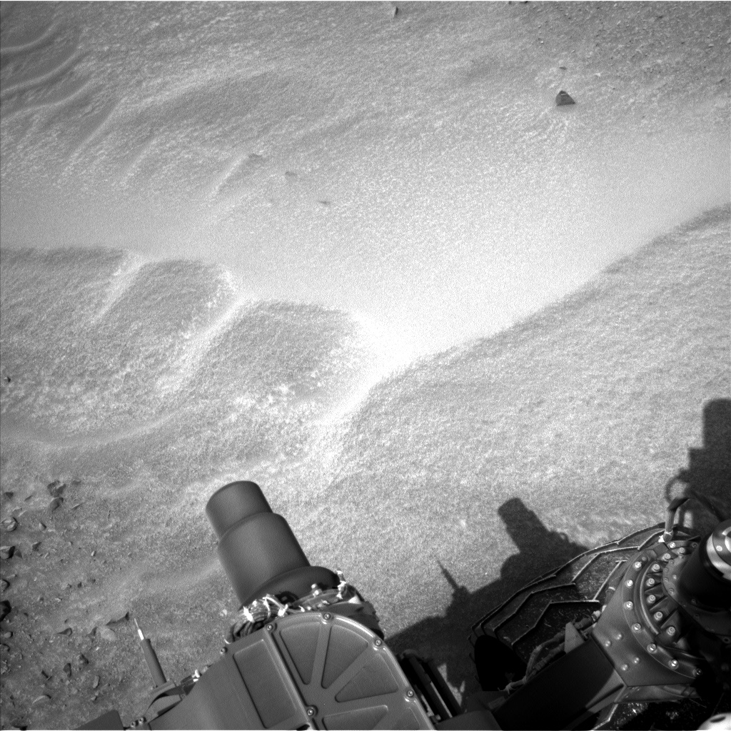Nasa's Mars rover Curiosity acquired this image using its Left Navigation Camera on Sol 952, at drive 1696, site number 45