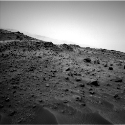 Nasa's Mars rover Curiosity acquired this image using its Left Navigation Camera on Sol 952, at drive 1768, site number 45