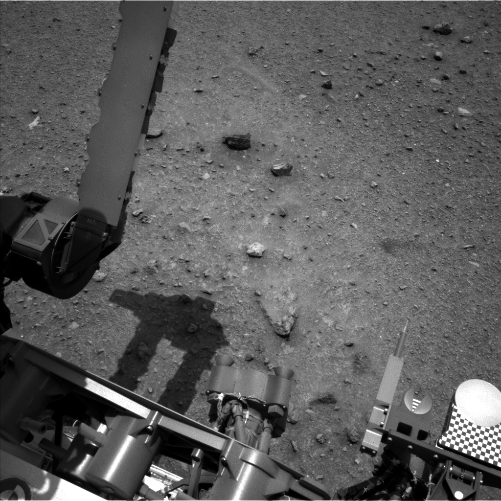 Nasa's Mars rover Curiosity acquired this image using its Left Navigation Camera on Sol 954, at drive 0, site number 46