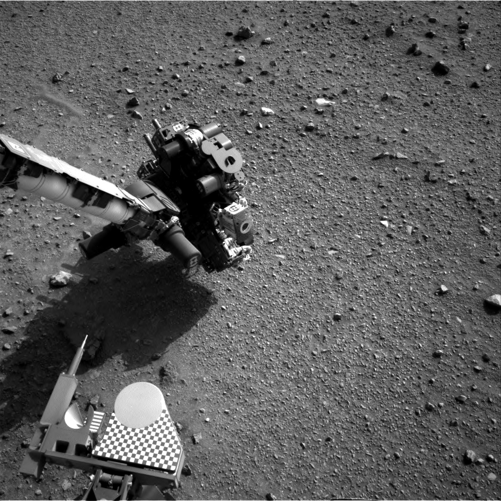 Nasa's Mars rover Curiosity acquired this image using its Right Navigation Camera on Sol 954, at drive 0, site number 46
