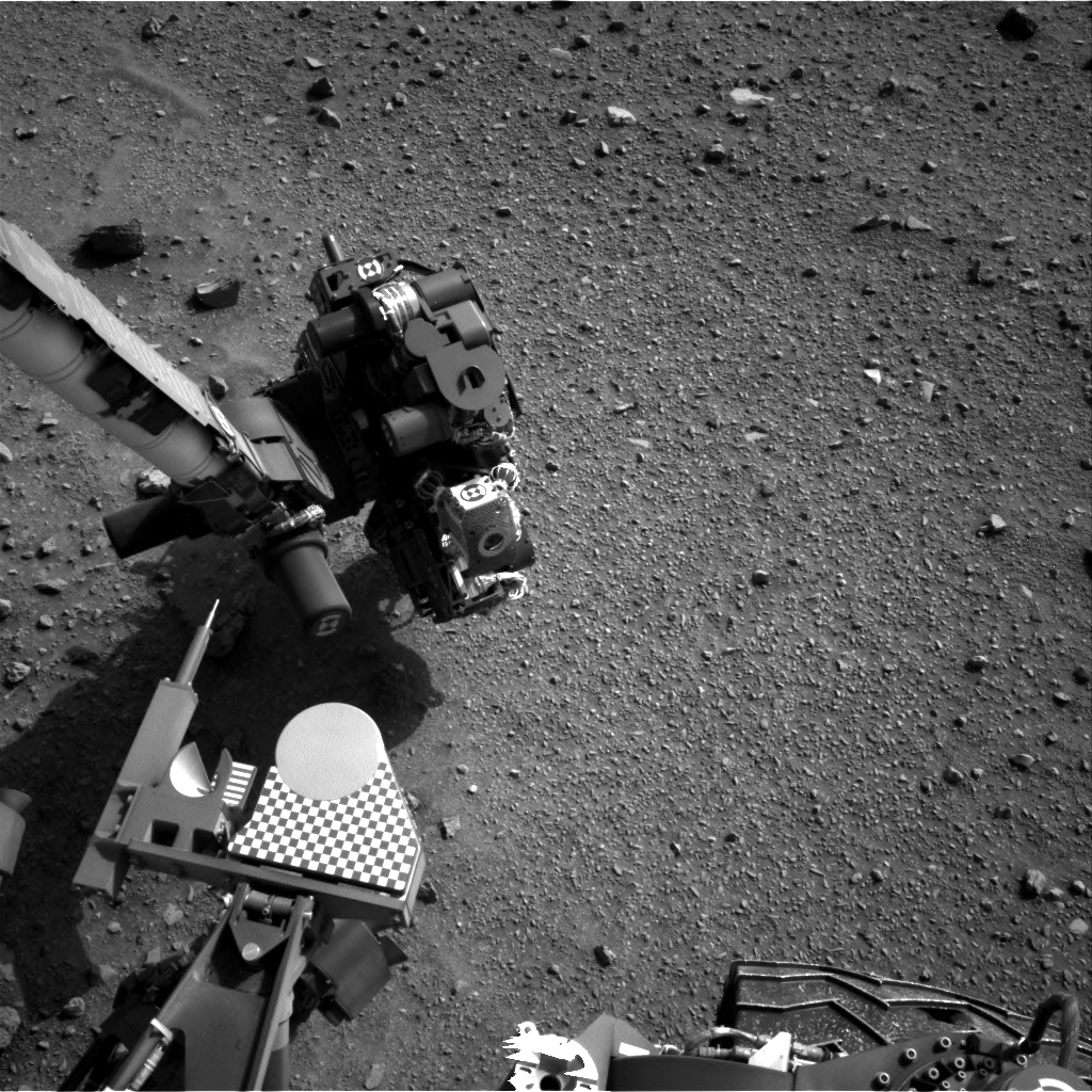 Nasa's Mars rover Curiosity acquired this image using its Right Navigation Camera on Sol 955, at drive 0, site number 46