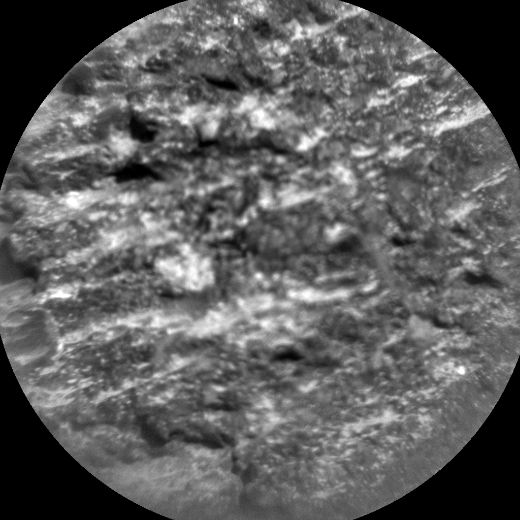 Nasa's Mars rover Curiosity acquired this image using its Chemistry & Camera (ChemCam) on Sol 955, at drive 0, site number 46