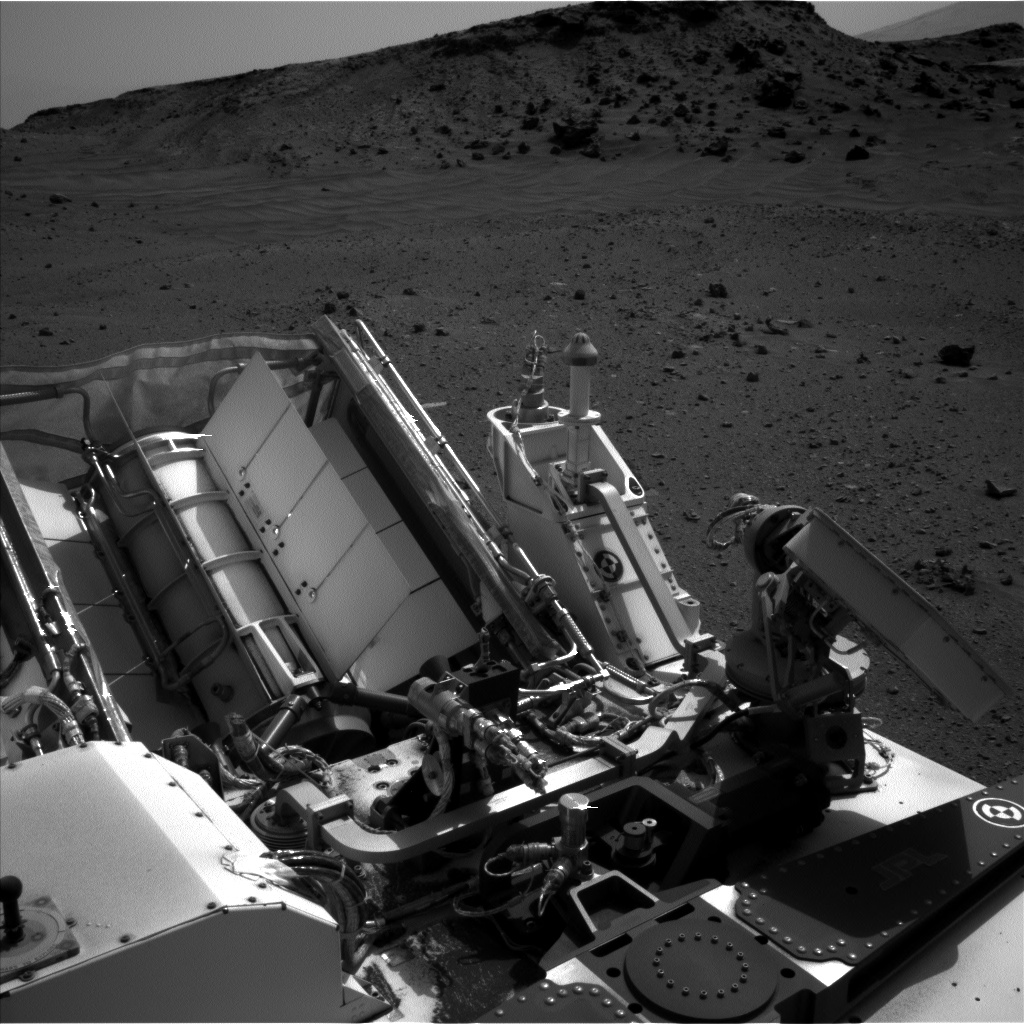 Nasa's Mars rover Curiosity acquired this image using its Left Navigation Camera on Sol 956, at drive 0, site number 46