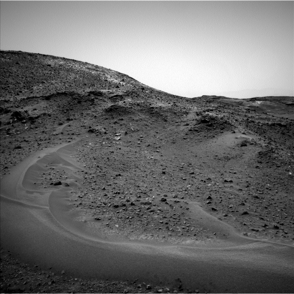 Nasa's Mars rover Curiosity acquired this image using its Left Navigation Camera on Sol 956, at drive 372, site number 46