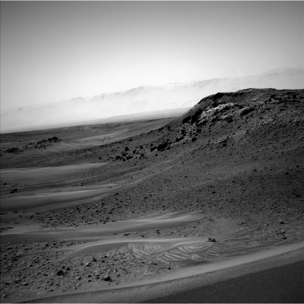 Nasa's Mars rover Curiosity acquired this image using its Left Navigation Camera on Sol 956, at drive 372, site number 46
