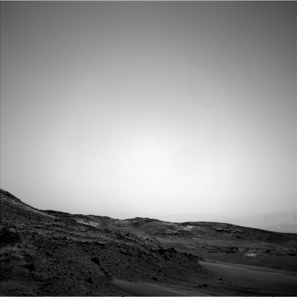 Nasa's Mars rover Curiosity acquired this image using its Left Navigation Camera on Sol 956, at drive 472, site number 46