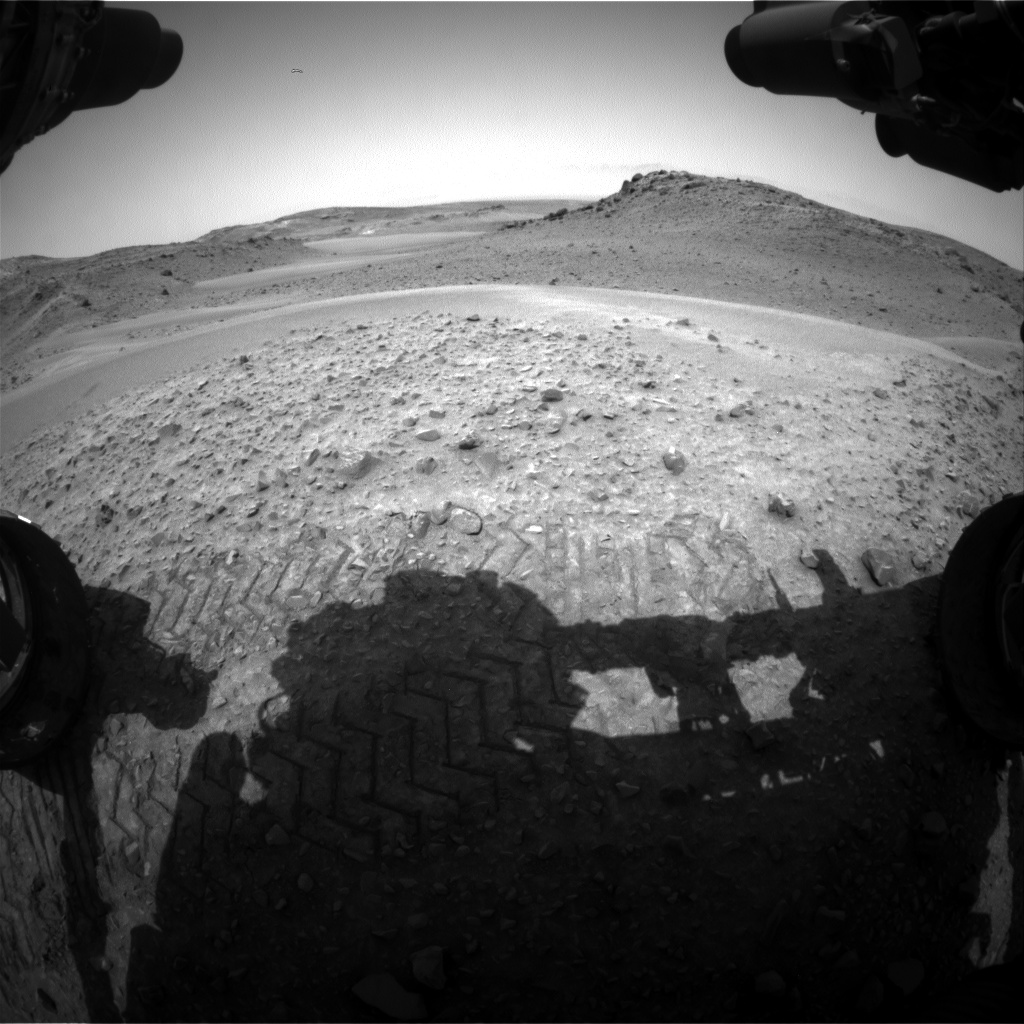 Nasa's Mars rover Curiosity acquired this image using its Front Hazard Avoidance Camera (Front Hazcam) on Sol 957, at drive 472, site number 46