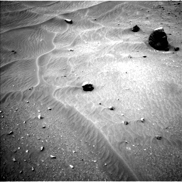 Nasa's Mars rover Curiosity acquired this image using its Left Navigation Camera on Sol 957, at drive 748, site number 46