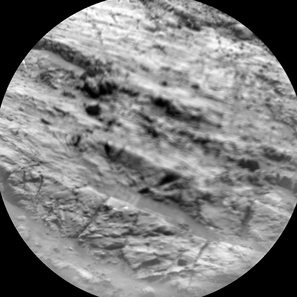 Nasa's Mars rover Curiosity acquired this image using its Chemistry & Camera (ChemCam) on Sol 957, at drive 472, site number 46
