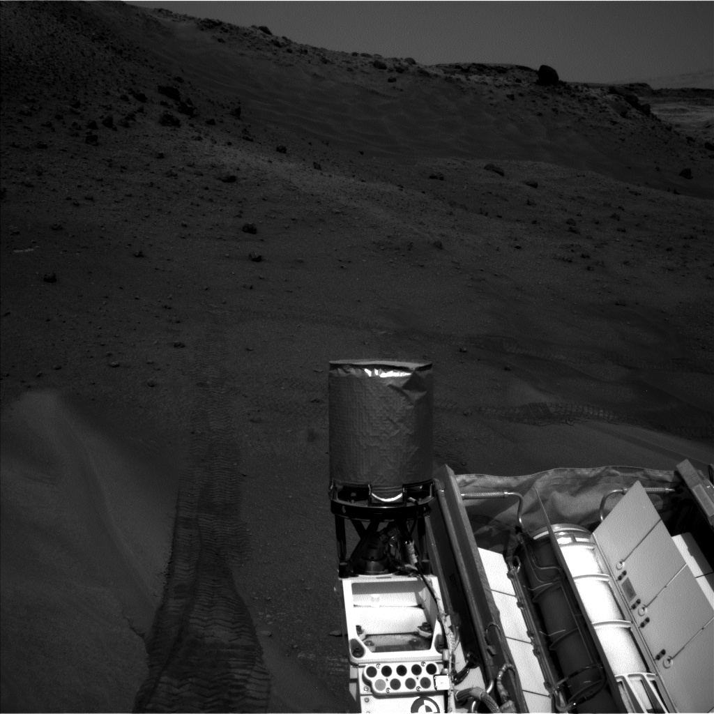 Nasa's Mars rover Curiosity acquired this image using its Left Navigation Camera on Sol 958, at drive 1162, site number 46