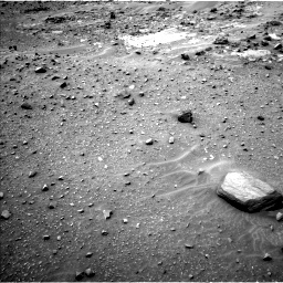 Nasa's Mars rover Curiosity acquired this image using its Left Navigation Camera on Sol 960, at drive 1330, site number 46