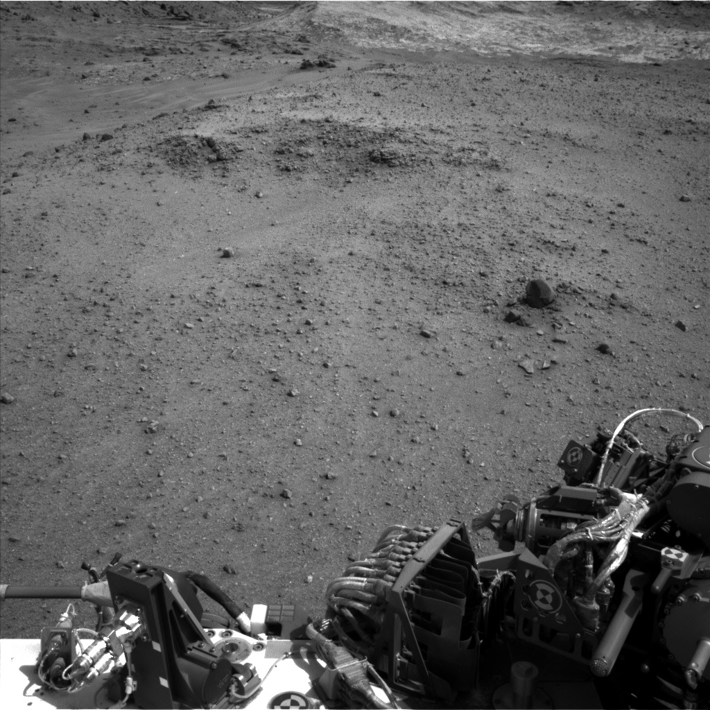 Nasa's Mars rover Curiosity acquired this image using its Left Navigation Camera on Sol 960, at drive 1676, site number 46