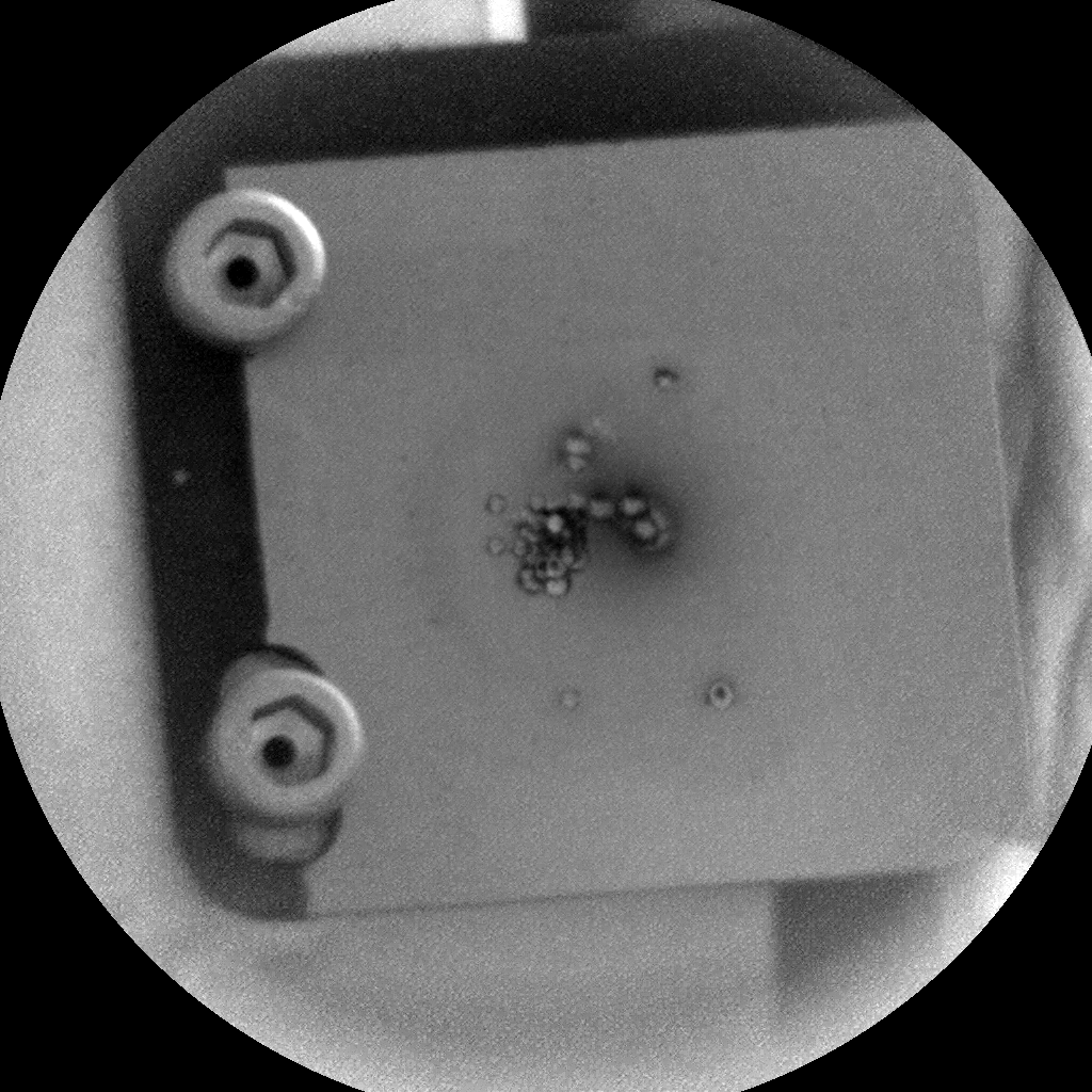 Nasa's Mars rover Curiosity acquired this image using its Chemistry & Camera (ChemCam) on Sol 961, at drive 1676, site number 46