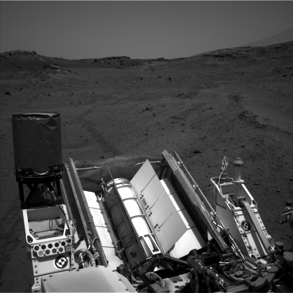 Nasa's Mars rover Curiosity acquired this image using its Left Navigation Camera on Sol 963, at drive 1812, site number 46