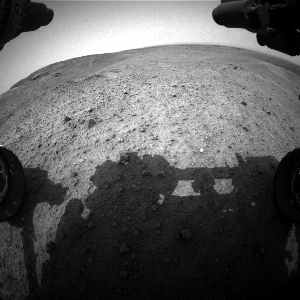 Nasa's Mars rover Curiosity acquired this image using its Front Hazard Avoidance Camera (Front Hazcam) on Sol 965, at drive 0, site number 47