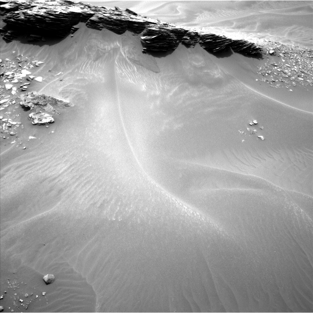 Nasa's Mars rover Curiosity acquired this image using its Left Navigation Camera on Sol 971, at drive 540, site number 47