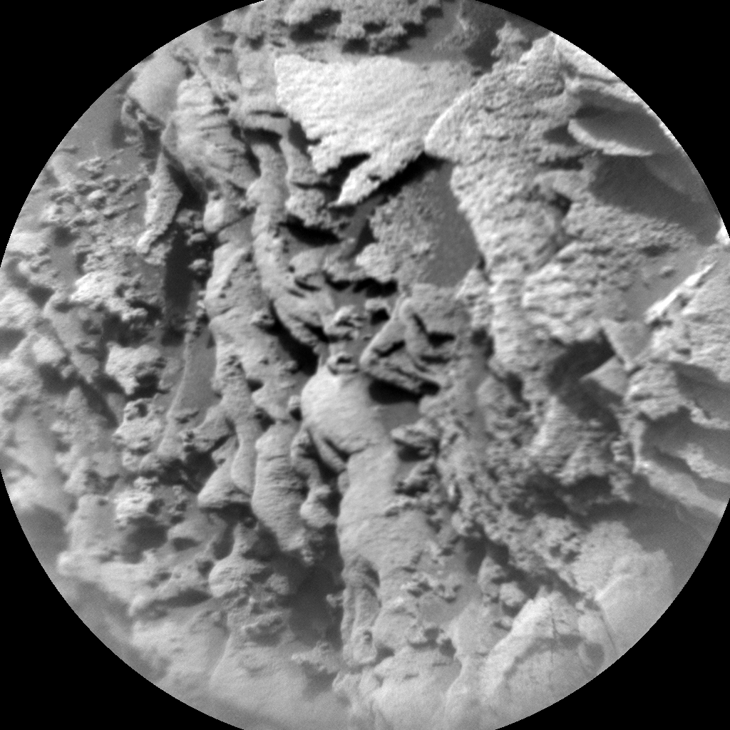 Nasa's Mars rover Curiosity acquired this image using its Chemistry & Camera (ChemCam) on Sol 971, at drive 522, site number 47