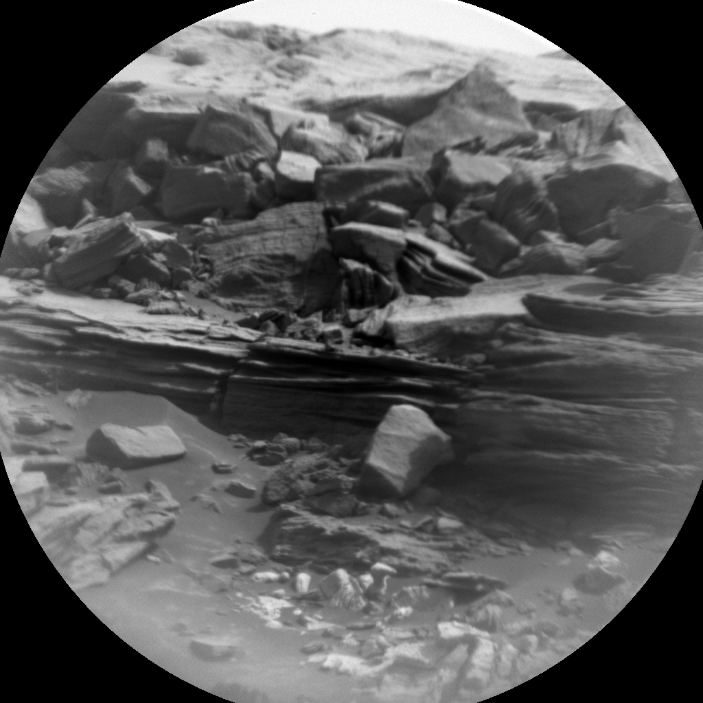 Nasa's Mars rover Curiosity acquired this image using its Chemistry & Camera (ChemCam) on Sol 973, at drive 598, site number 47