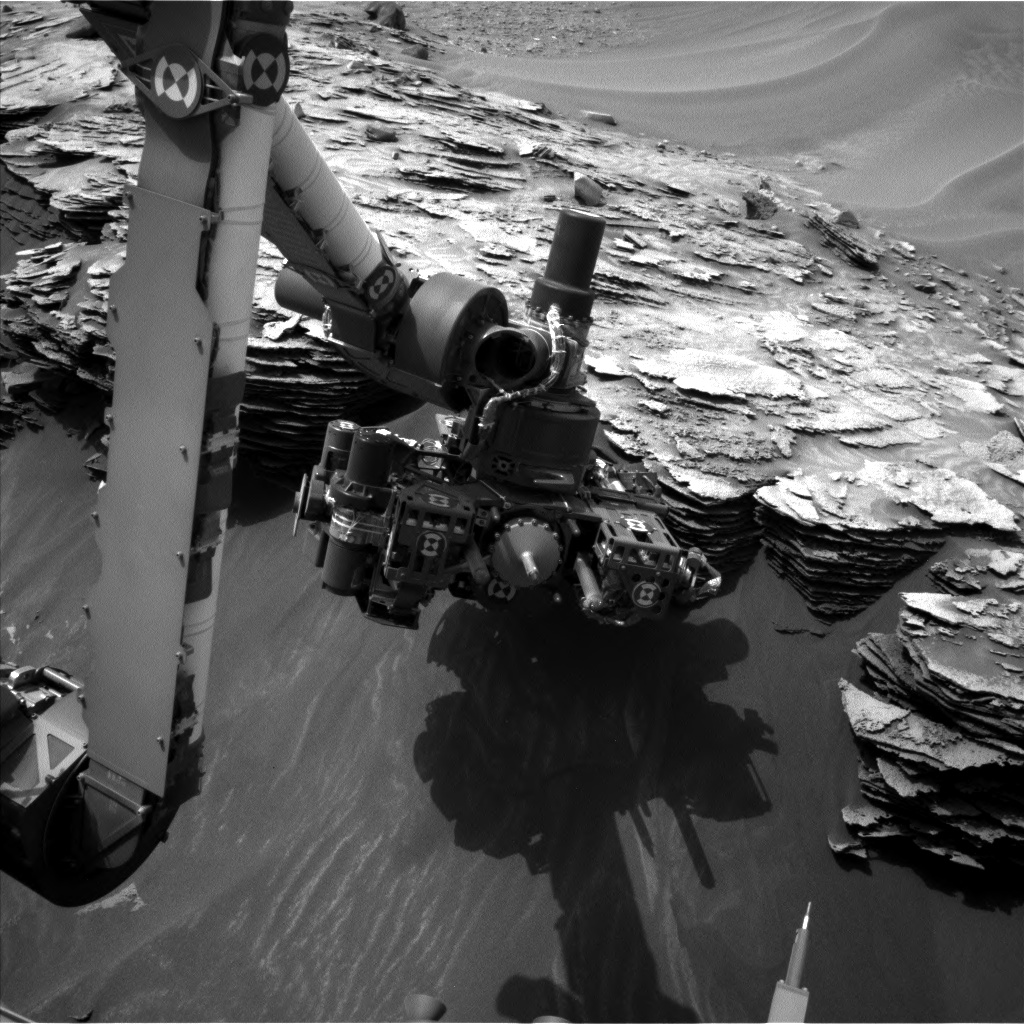 Nasa's Mars rover Curiosity acquired this image using its Left Navigation Camera on Sol 974, at drive 598, site number 47