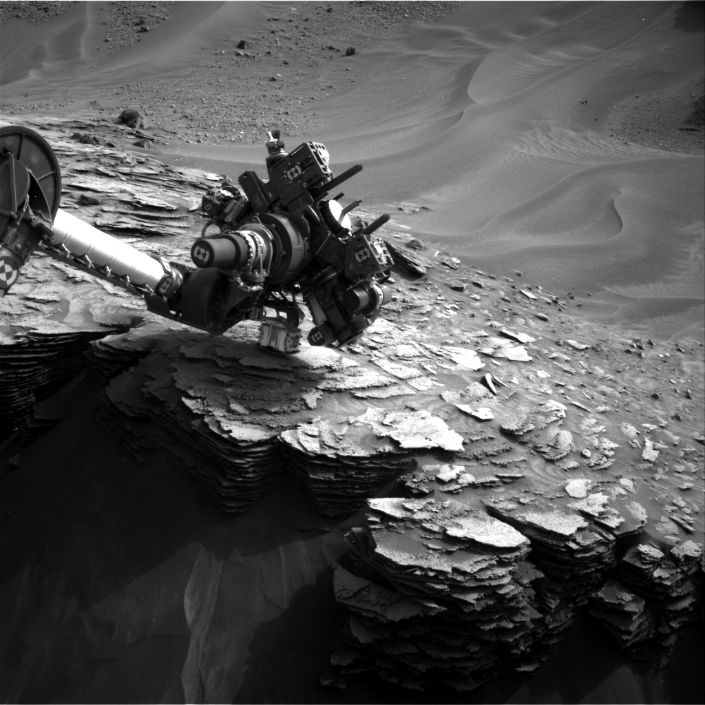 Nasa's Mars rover Curiosity acquired this image using its Right Navigation Camera on Sol 975, at drive 598, site number 47