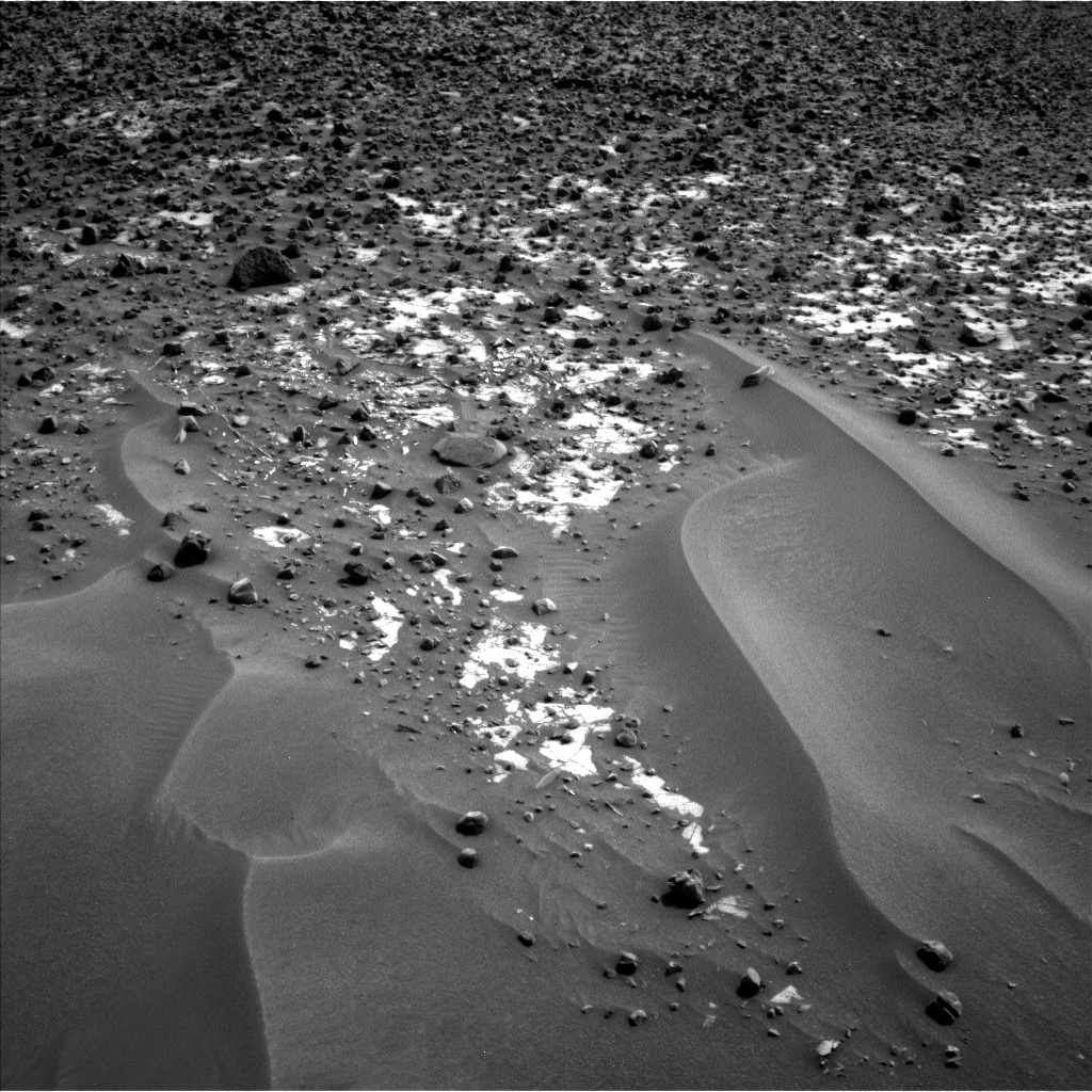 Nasa's Mars rover Curiosity acquired this image using its Left Navigation Camera on Sol 976, at drive 1166, site number 47