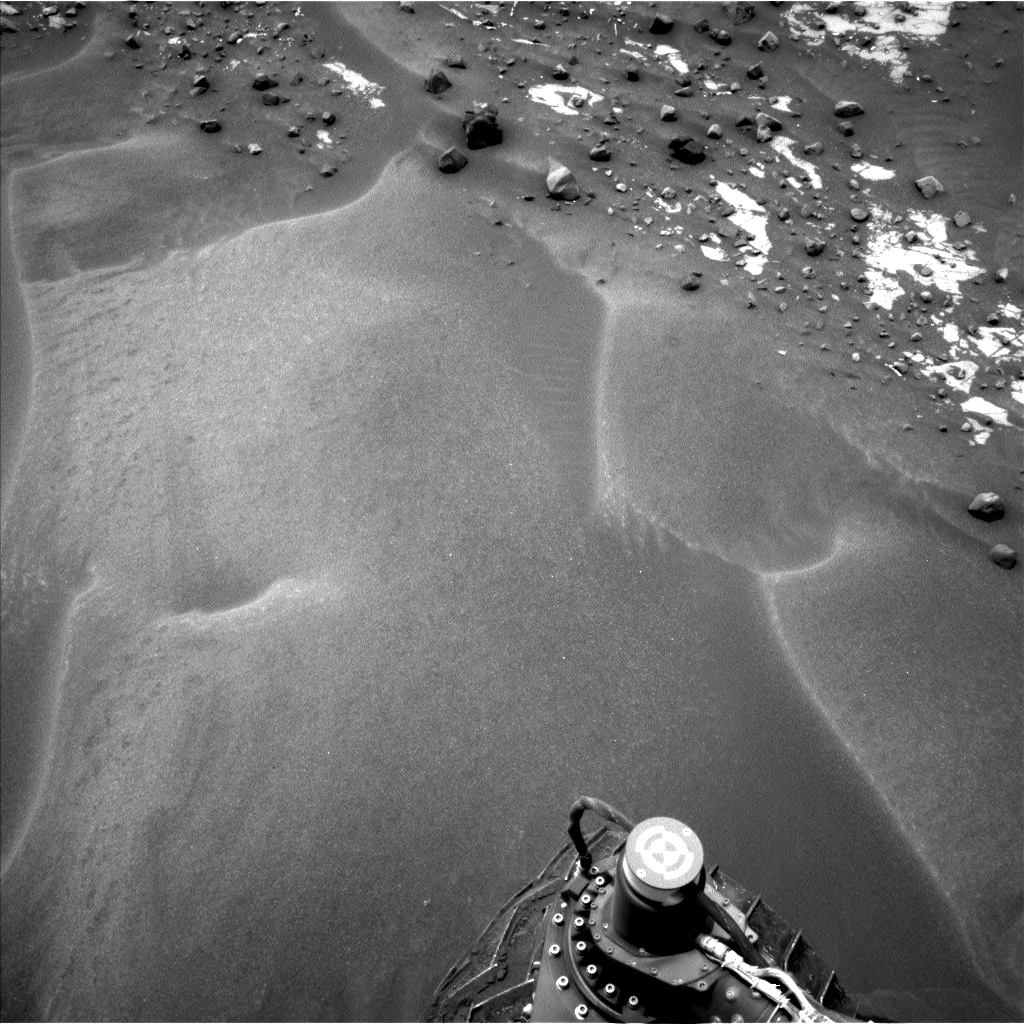 Nasa's Mars rover Curiosity acquired this image using its Left Navigation Camera on Sol 978, at drive 1202, site number 47