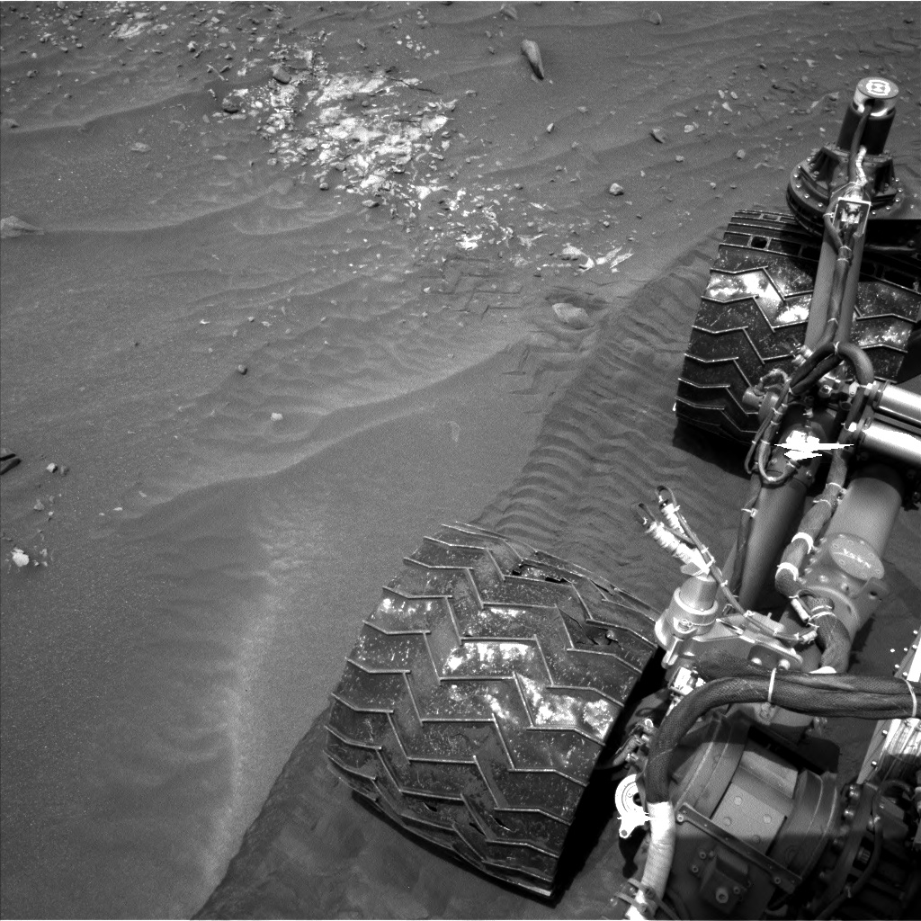 Nasa's Mars rover Curiosity acquired this image using its Left Navigation Camera on Sol 978, at drive 1202, site number 47