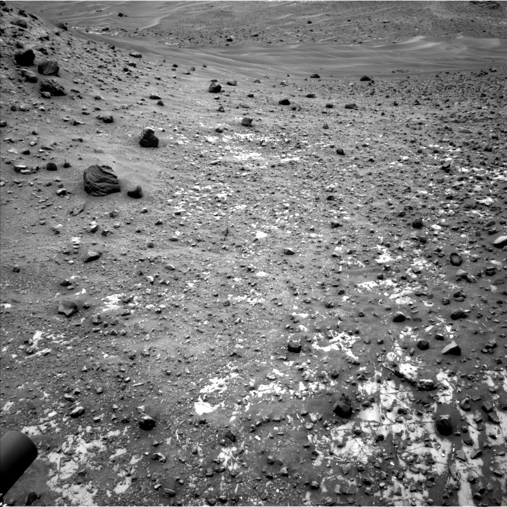 Nasa's Mars rover Curiosity acquired this image using its Left Navigation Camera on Sol 981, at drive 1410, site number 47