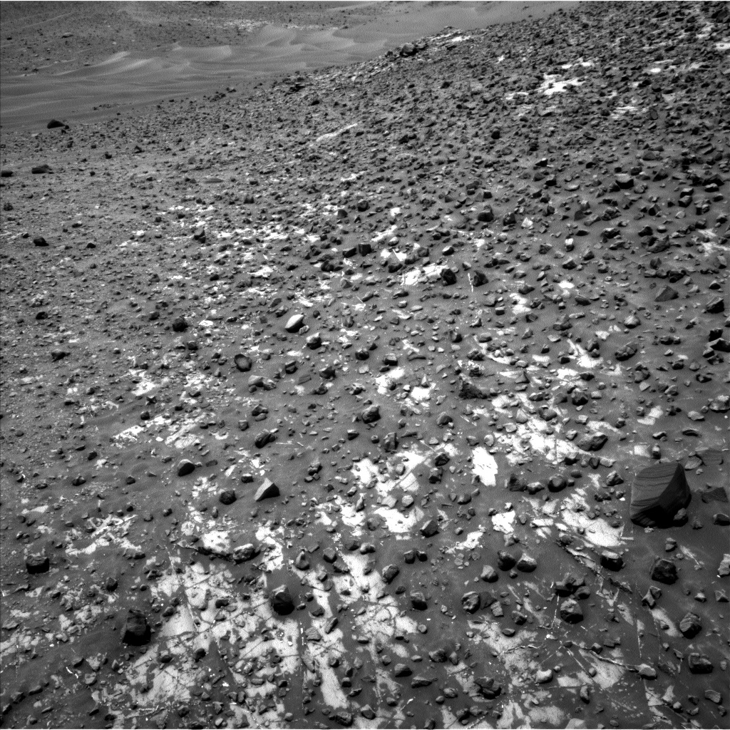 Nasa's Mars rover Curiosity acquired this image using its Left Navigation Camera on Sol 981, at drive 1410, site number 47