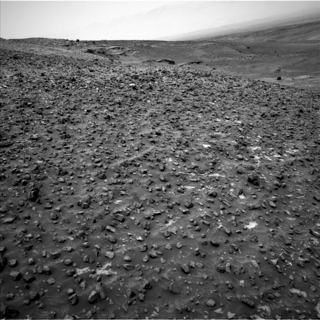 Nasa's Mars rover Curiosity acquired this image using its Left Navigation Camera on Sol 981, at drive 1452, site number 47