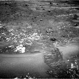 Nasa's Mars rover Curiosity acquired this image using its Right Navigation Camera on Sol 981, at drive 1254, site number 47