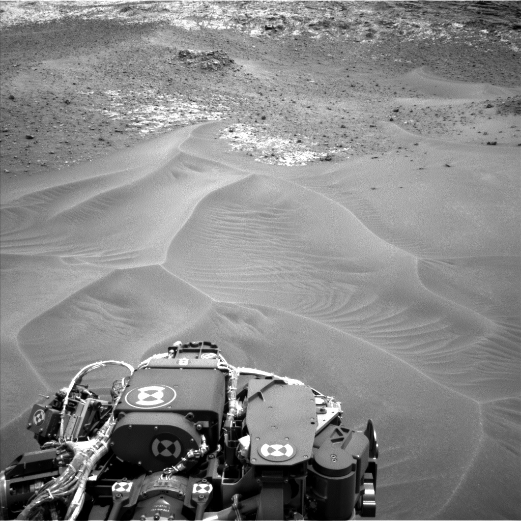 Nasa's Mars rover Curiosity acquired this image using its Left Navigation Camera on Sol 983, at drive 1632, site number 47