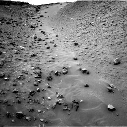 Nasa's Mars rover Curiosity acquired this image using its Left Navigation Camera on Sol 984, at drive 1776, site number 47