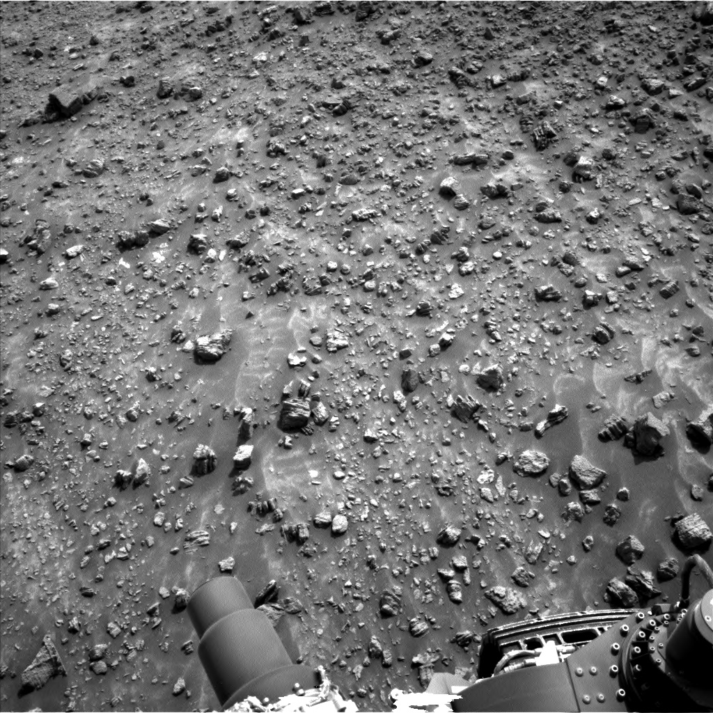 Nasa's Mars rover Curiosity acquired this image using its Left Navigation Camera on Sol 984, at drive 0, site number 48