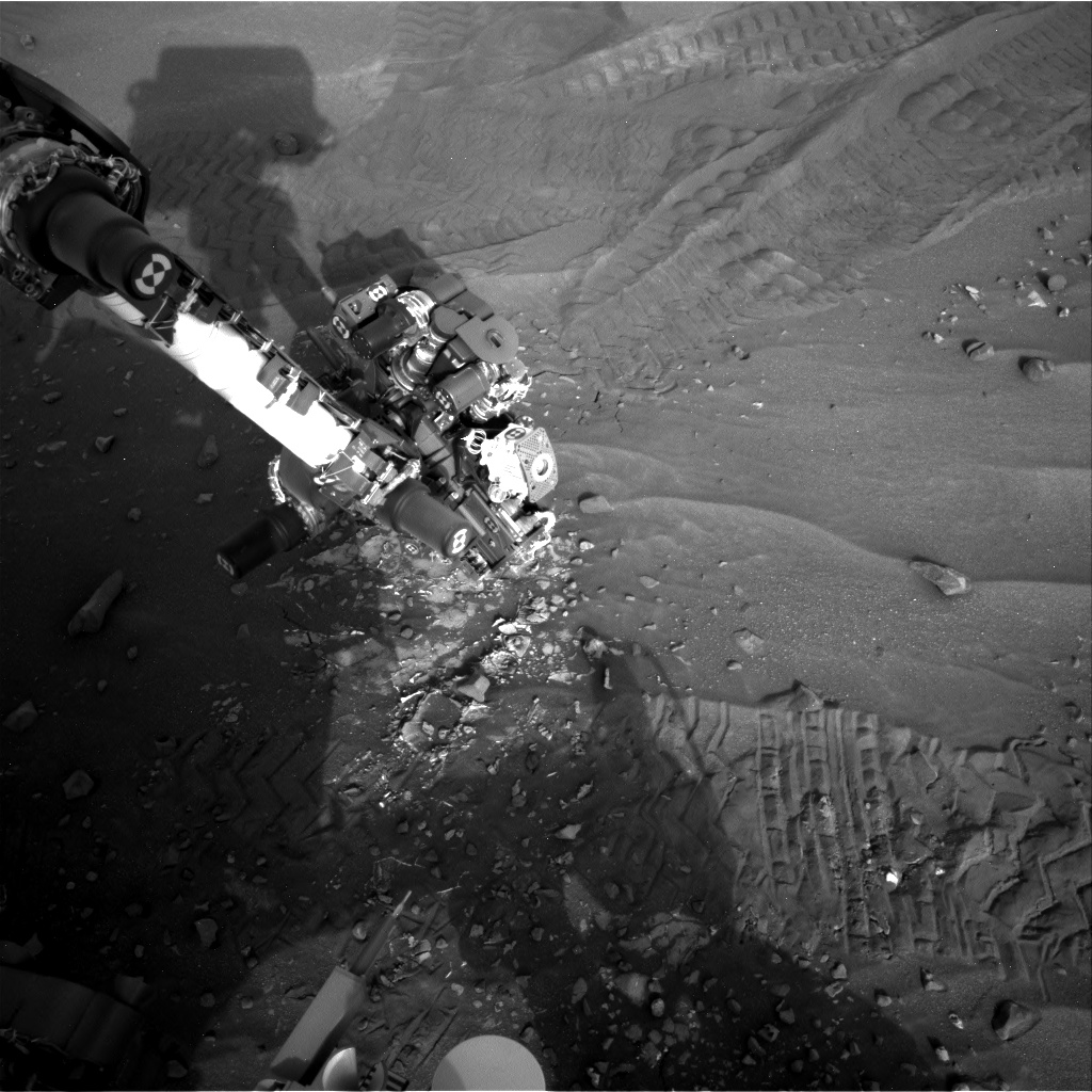 Nasa's Mars rover Curiosity acquired this image using its Right Navigation Camera on Sol 989, at drive 458, site number 48
