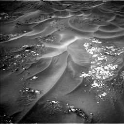 Nasa's Mars rover Curiosity acquired this image using its Left Navigation Camera on Sol 990, at drive 734, site number 48