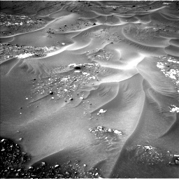 Nasa's Mars rover Curiosity acquired this image using its Left Navigation Camera on Sol 990, at drive 740, site number 48