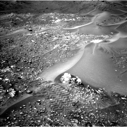 Nasa's Mars rover Curiosity acquired this image using its Left Navigation Camera on Sol 990, at drive 758, site number 48
