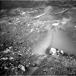 Nasa's Mars rover Curiosity acquired this image using its Left Navigation Camera on Sol 990, at drive 776, site number 48